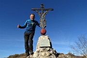 62 Alla Croce del Pizzo Rabbioso (1030 m), raggiunta da Bracca